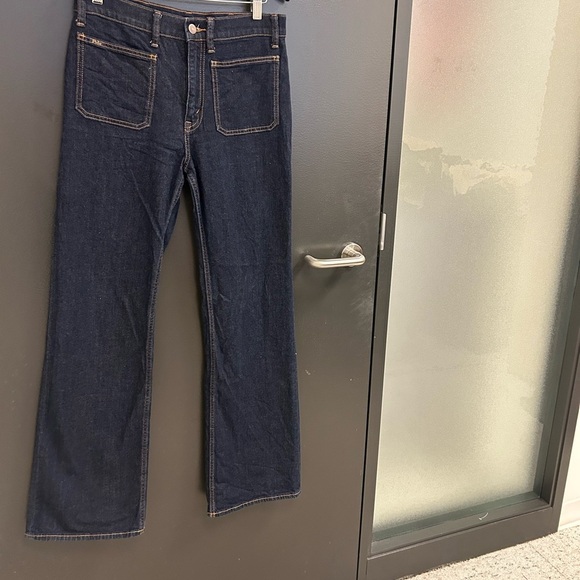 Polo by Ralph Lauren sz 27 EUC/ near new wide leg  Classic Blue Bootcut Jeans - Picture 2 of 14